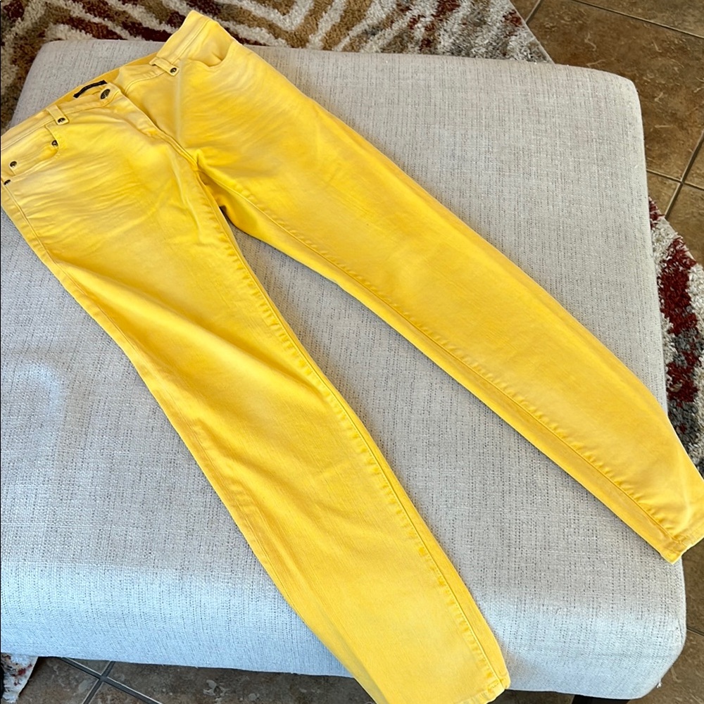 Balmain Yellow Women's Jeans